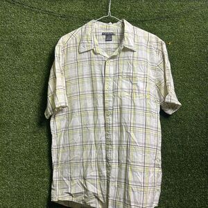 Quiksilver Men's Yellow and Green Shirt